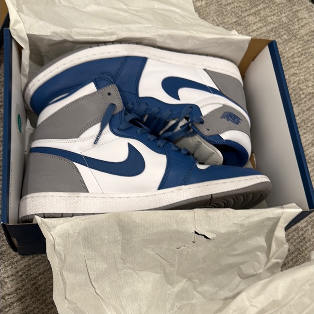 Jordan 1 High OG Blue and Gray Size 12